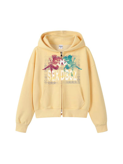 Parody Angel Devil Boxy Hoodie-824