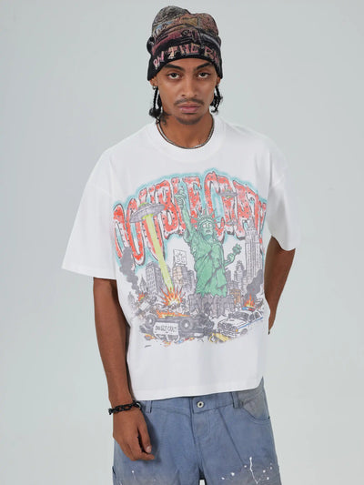 90s Sci-Fi Comic Liberty Tee-667
