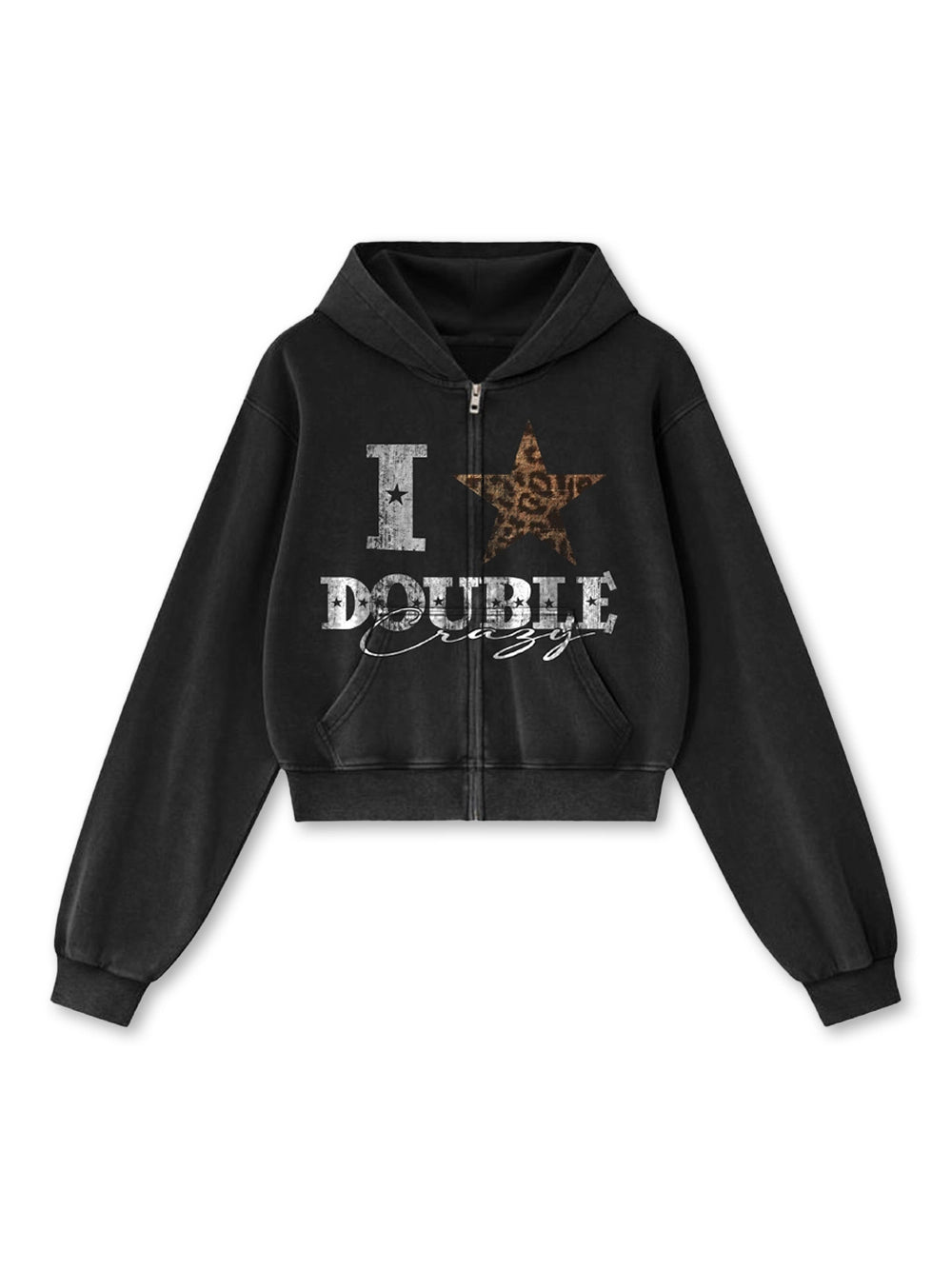 Conjunto de sudadera Rebel Leopard Star-838