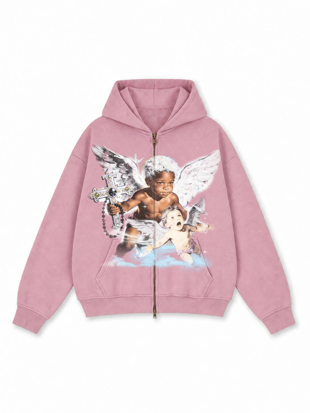 Sweat à capuche zippé Heavenly Mischief-845