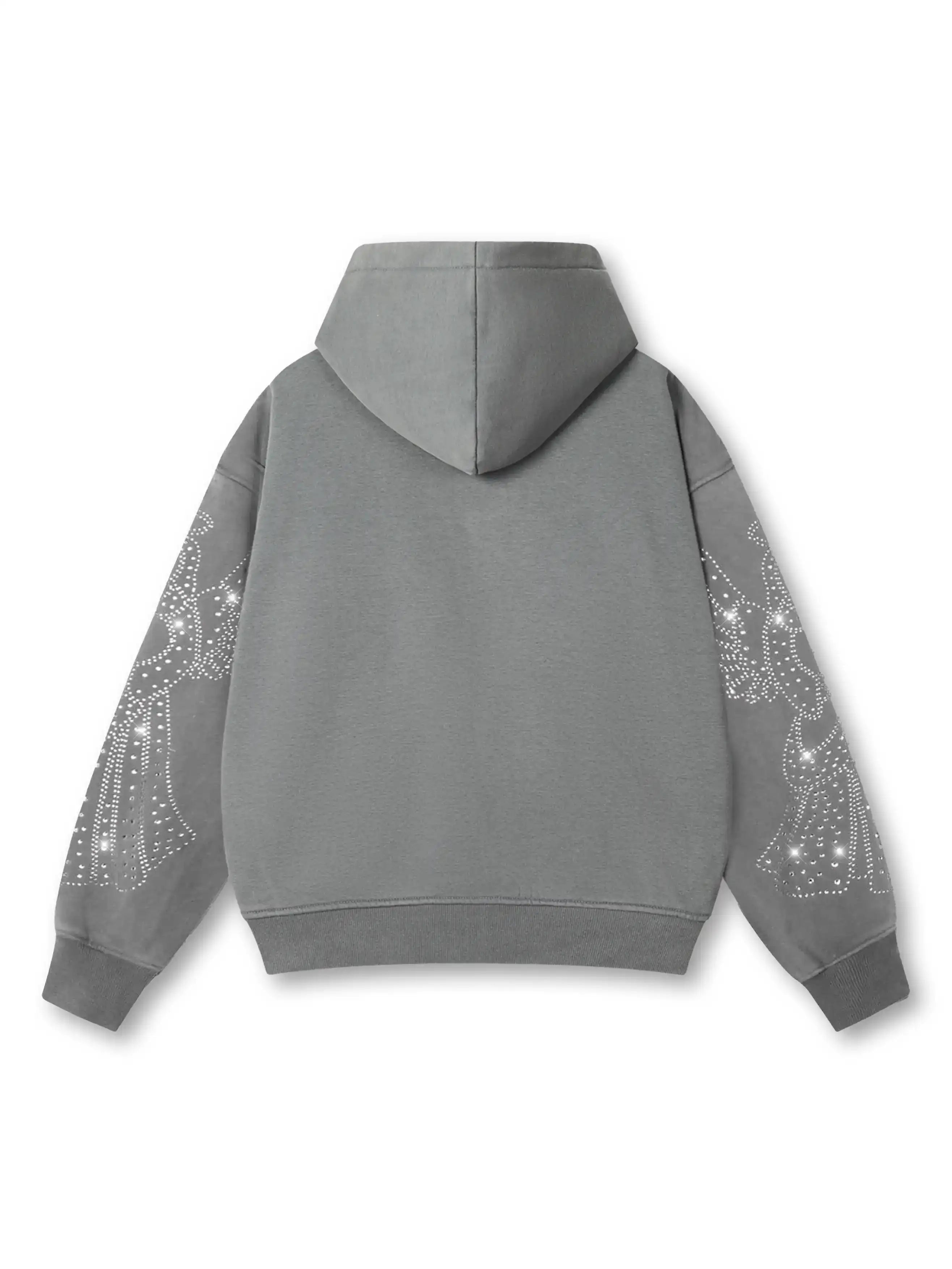 Sudadera con capucha y cremallera Angelic Cross-350
