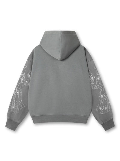 Sudadera con capucha y cremallera Angelic Cross-350