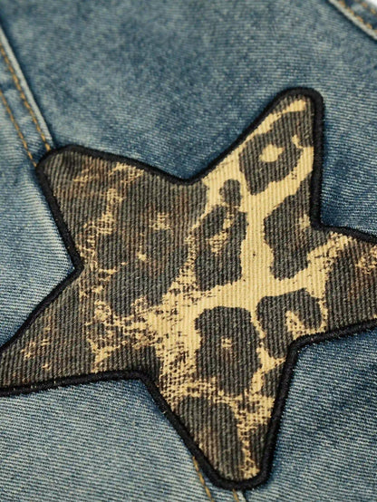 Camo Blade Star Jeans-S1078