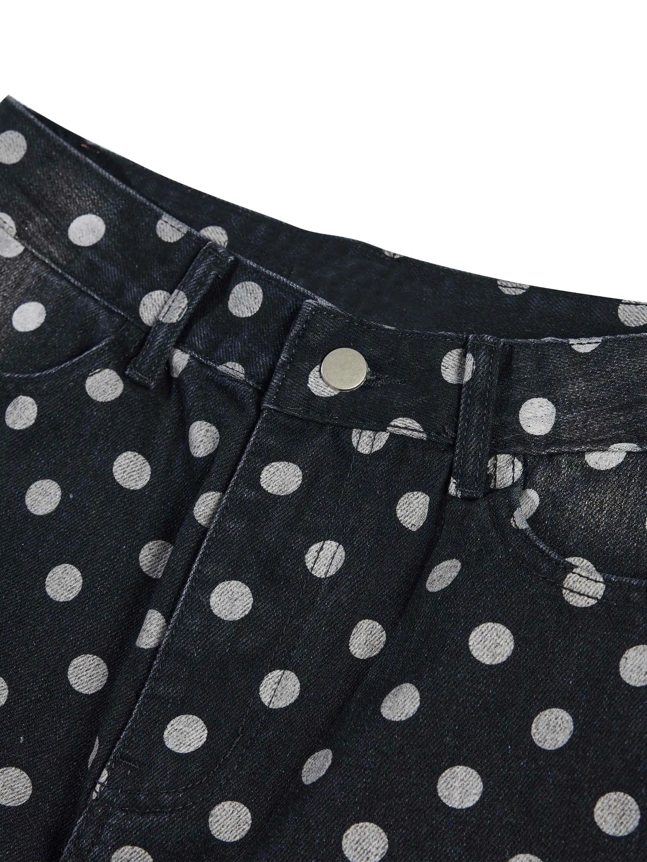 Retro Dotty Blade Pants-S1151