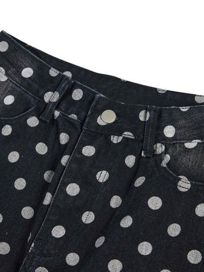 Retro Dotty Blade Pants-S1151