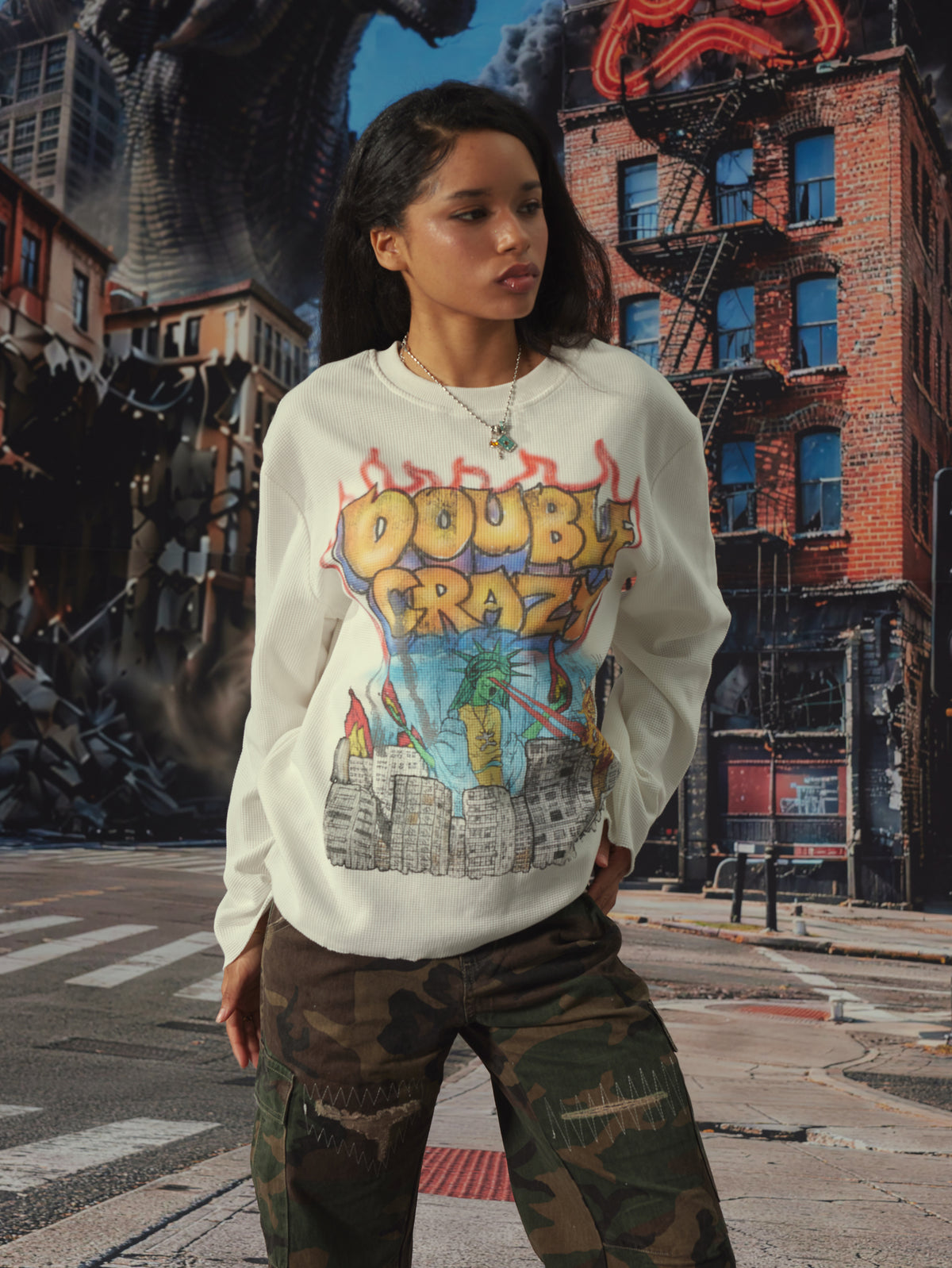 Iced Out Laser Liberty L/S-698