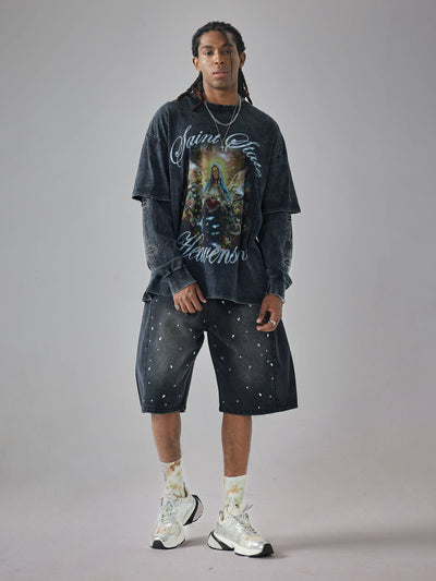 Heavensent Angel Awakening Long Sleeve T-shirt-156B