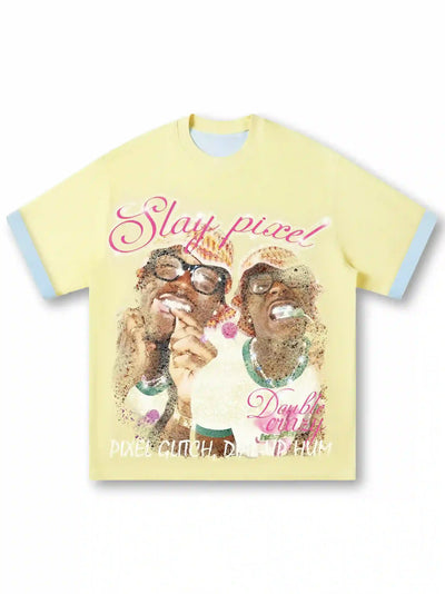 Camiseta Pixel Glam-256