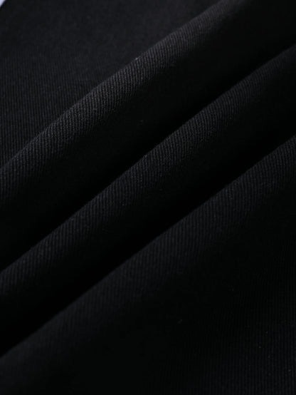 Rebellious Distressed Denim Shorts-S1063