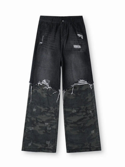Worn Warrior Camo Pants-S1085