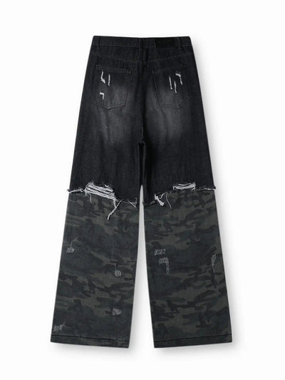 Worn Warrior Camo Pants-S1085