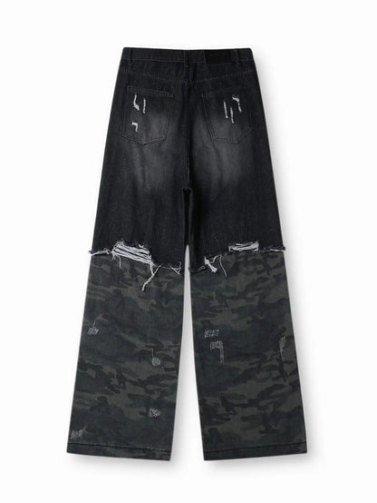 Worn Warrior Camo Pants-S1085