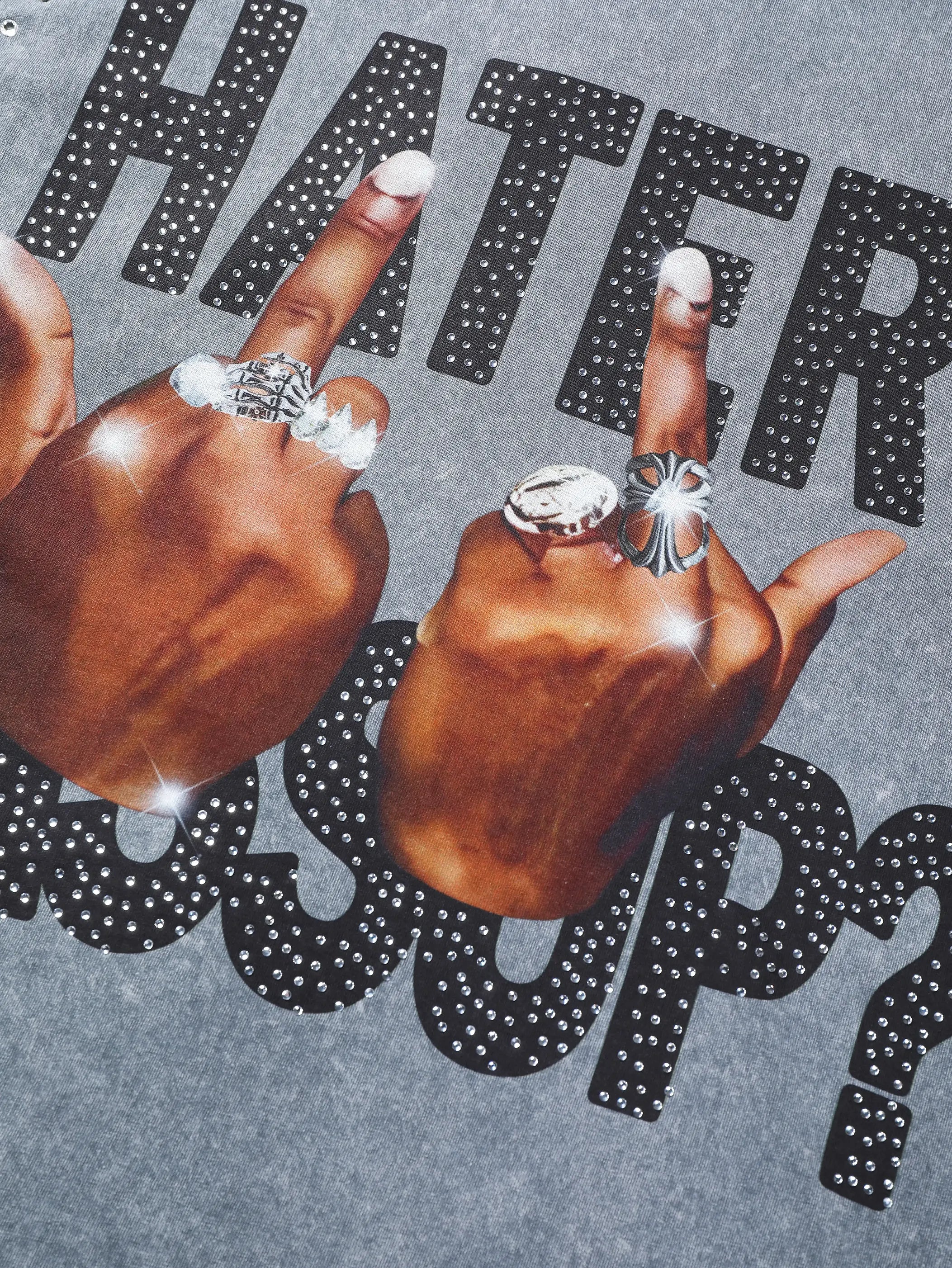 Rhinestone Rebel Finger Vest--205