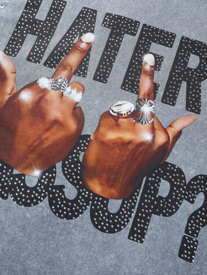 Rhinestone Rebel Finger Vest--205