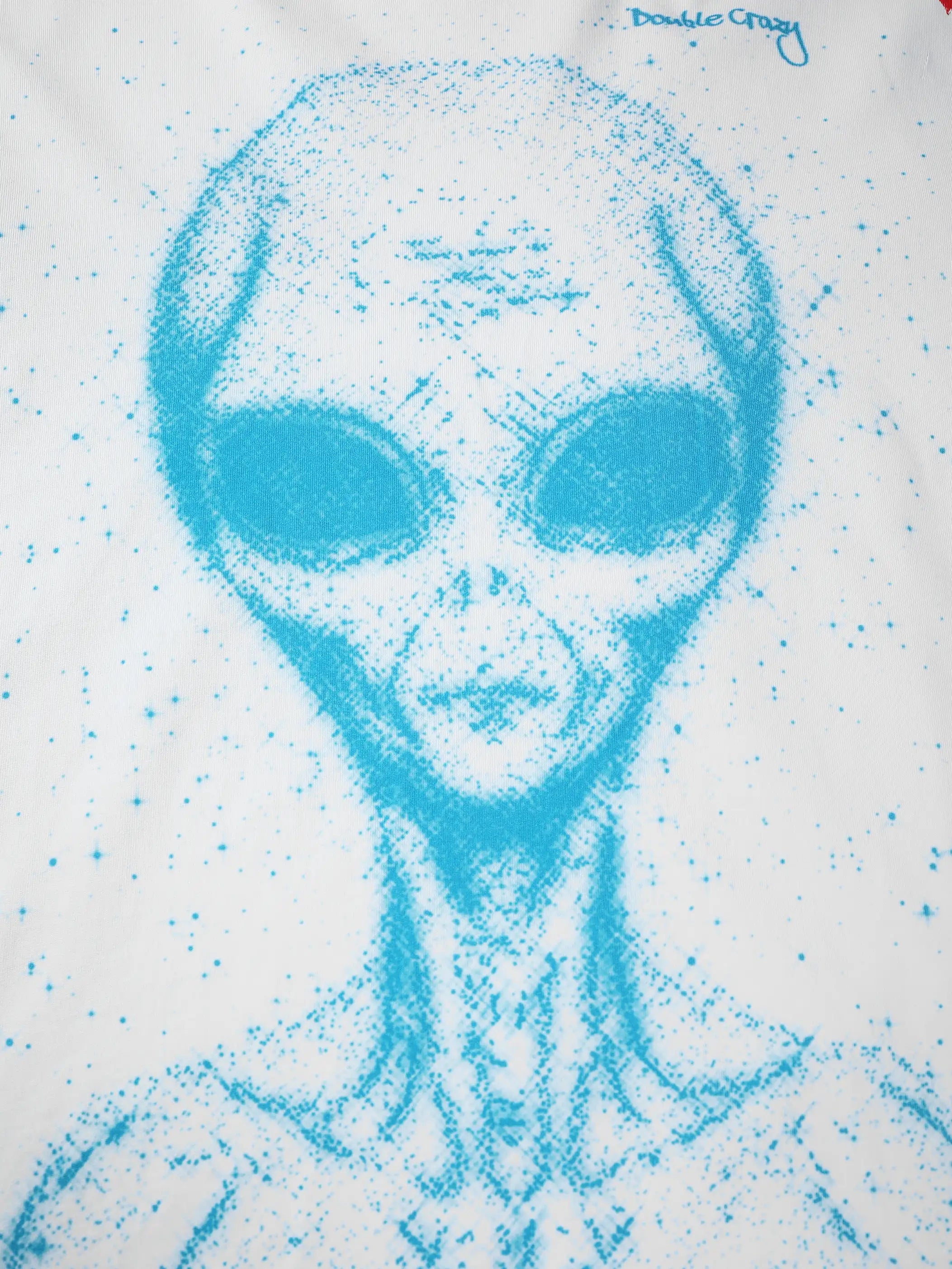 Galactic Alien Glow T-shirt-278