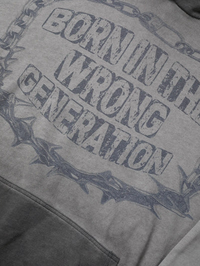 Sudadera con Capucha Wrong Generation-300