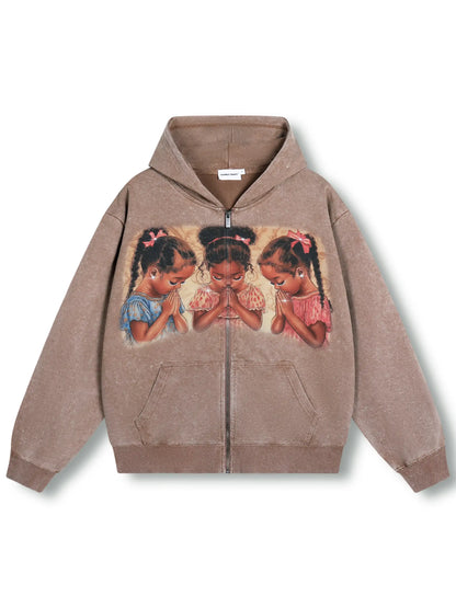 Faithful Hearts & Prayer Hoodie-150