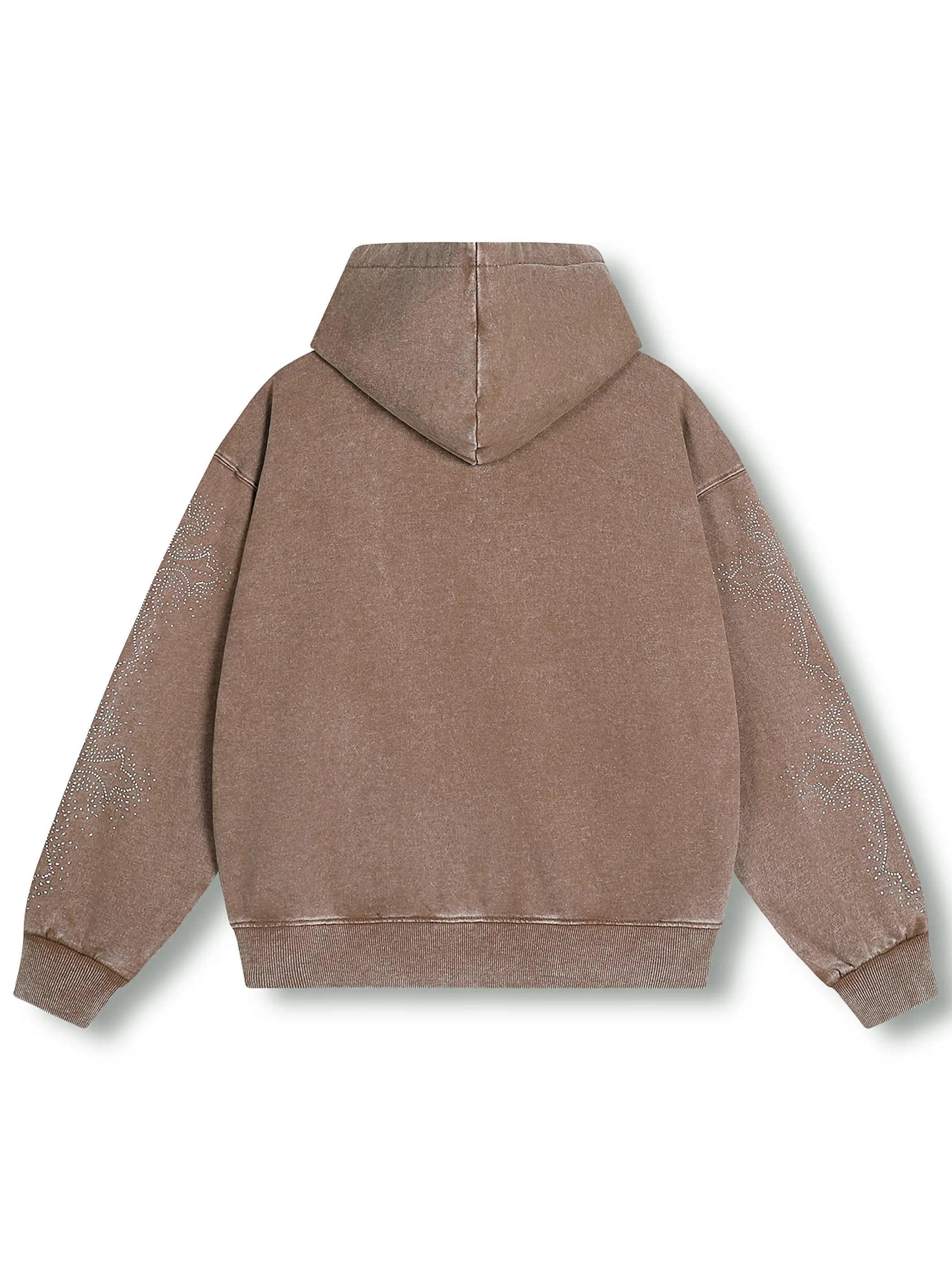 Religious Icon Vintage Zip Hoodie - 104