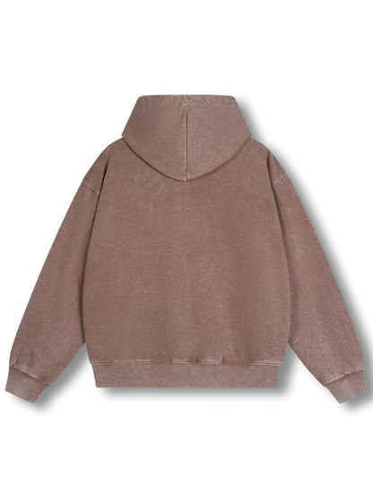 Retro Cartoon Boy Hoodie - 066