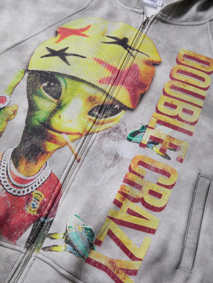 Space Rebel Alien Hoodie-340