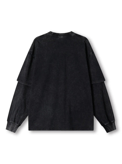 Diamond Hand Gesture Graphic Longsleeve-287