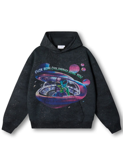 Galactic Rebel Shine Hoodie-321