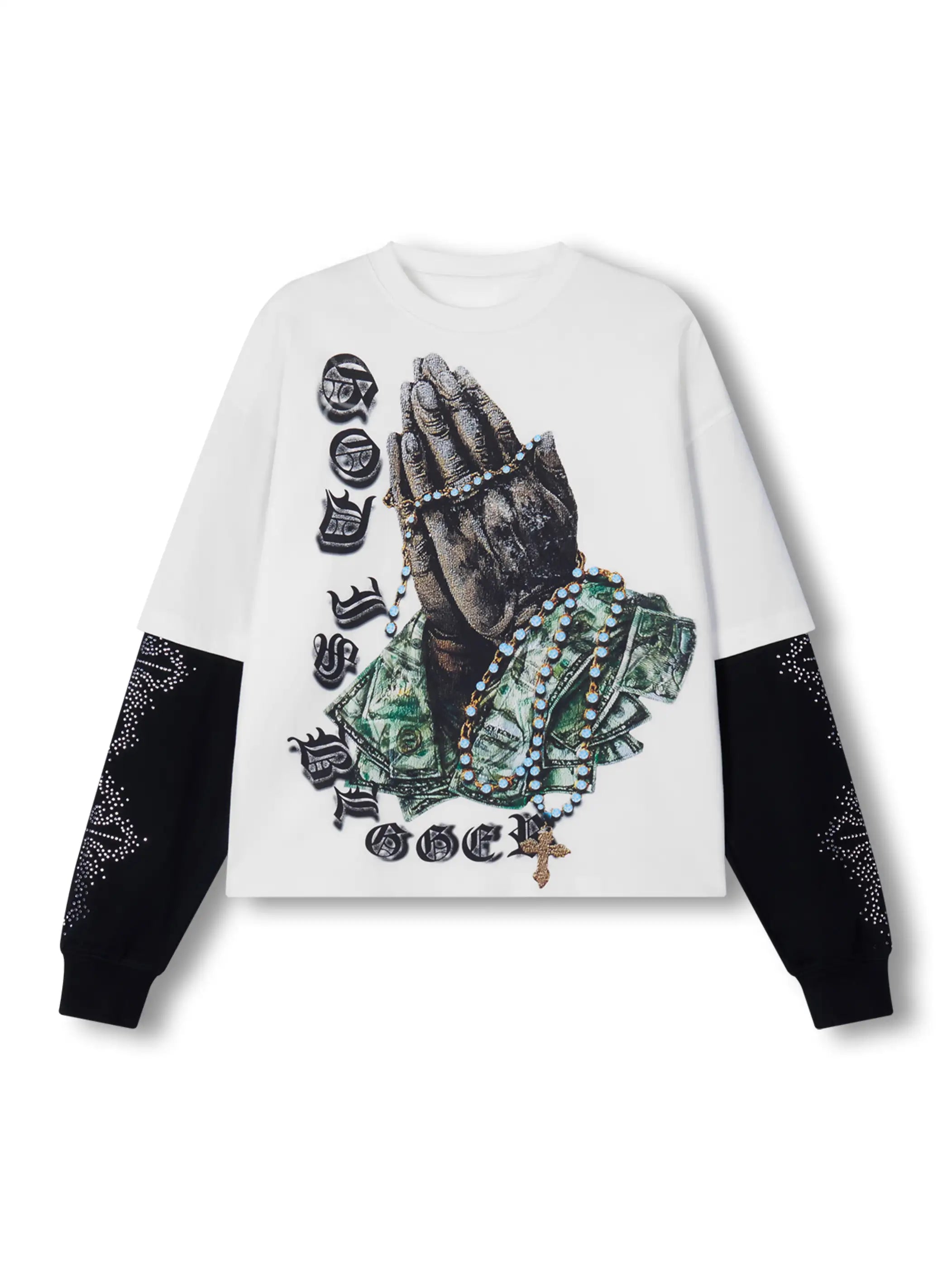 Pray for the Bag Layered T-shirt-312