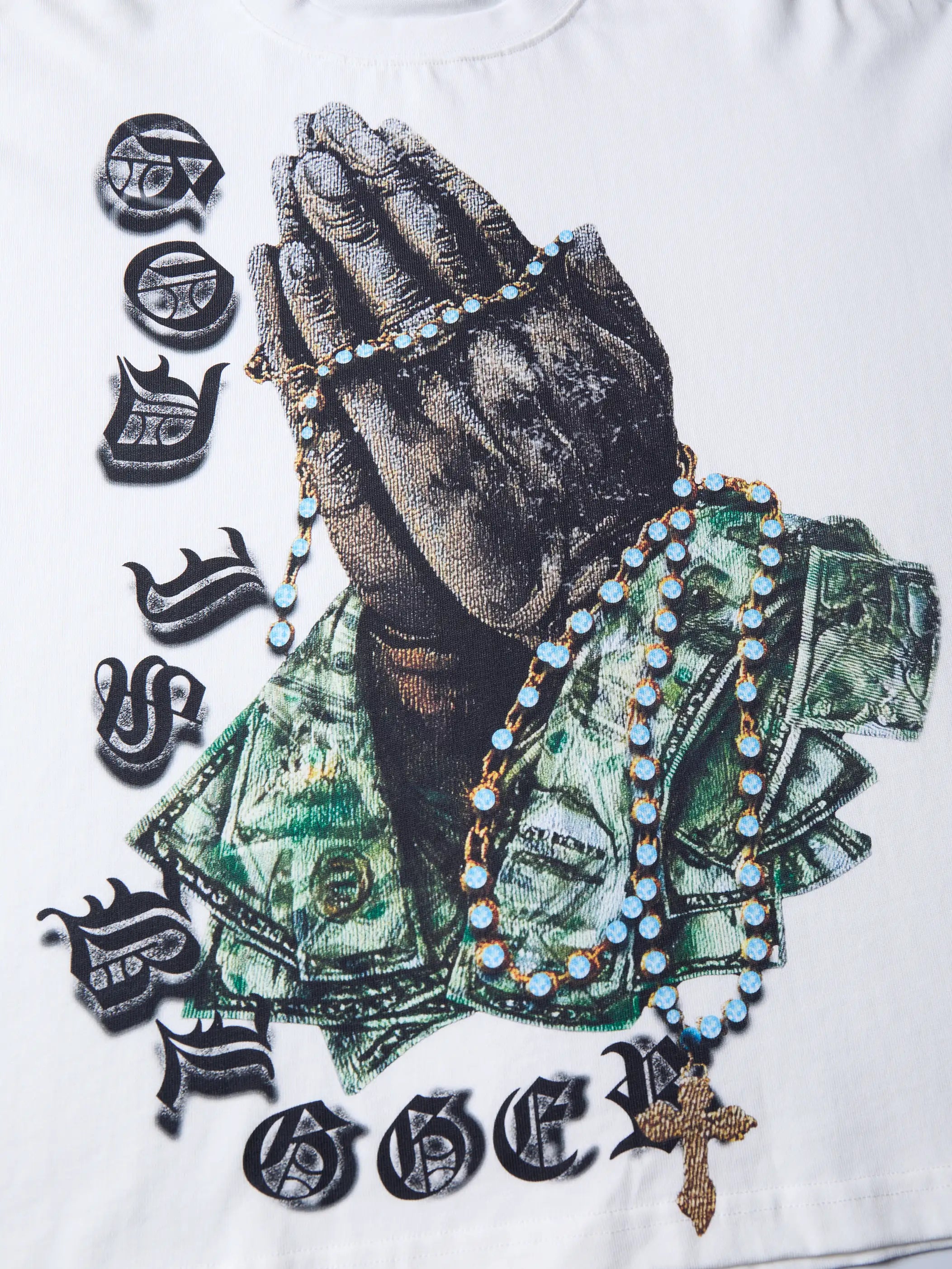 Pray for the Bag Layered T-shirt-312