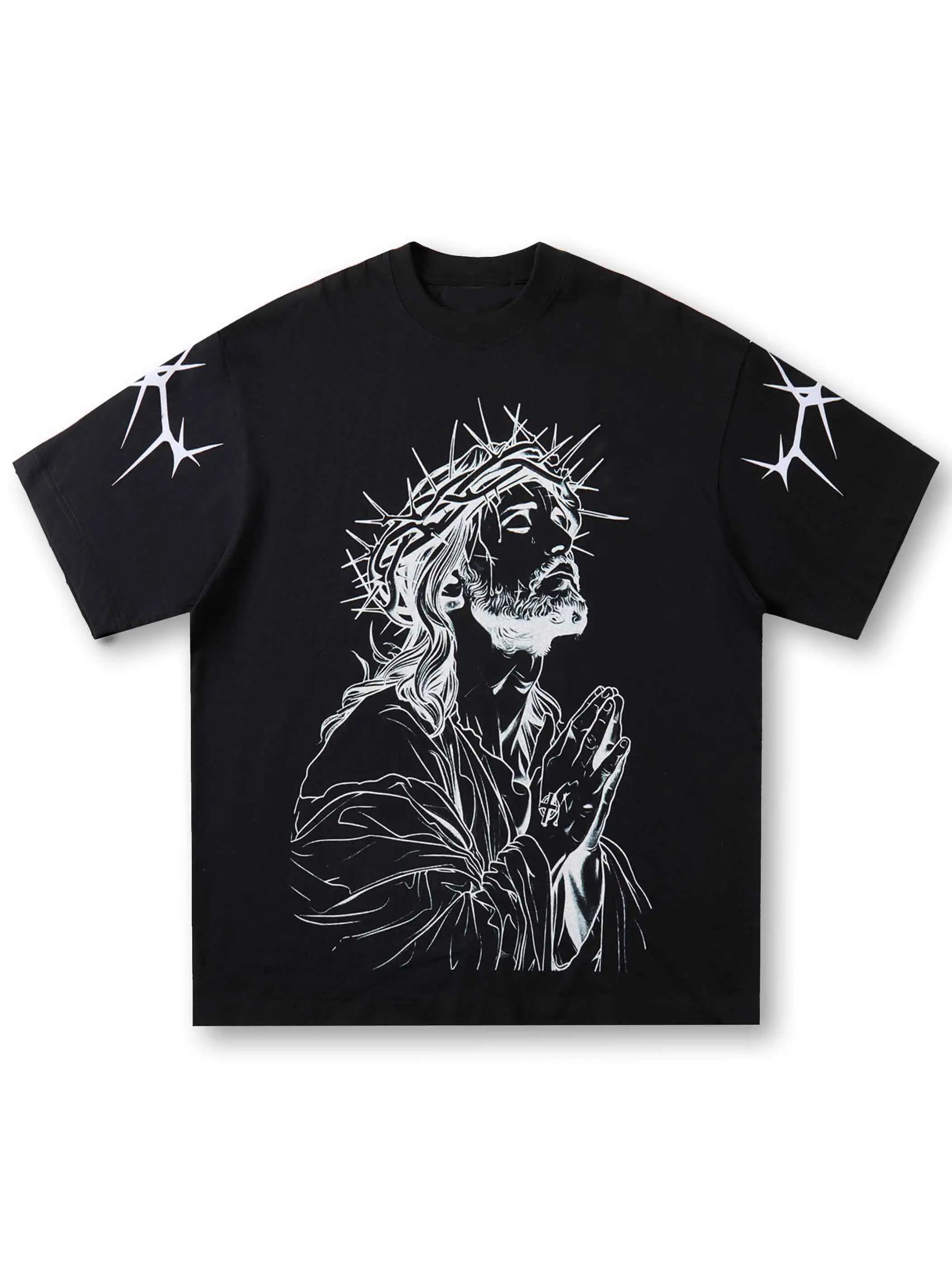 Crown of Thorns Jesus T-shirt -135