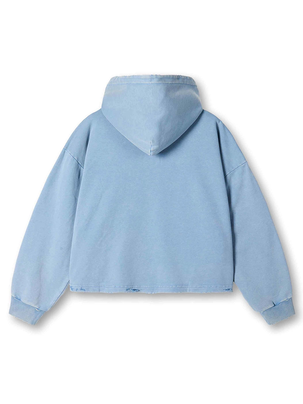 Distressed Concert Boxy Hoodie-718