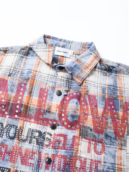 Inner Light Plaid Shirt-351