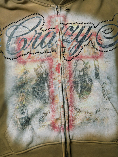 Crimson Cross Hoodie-355