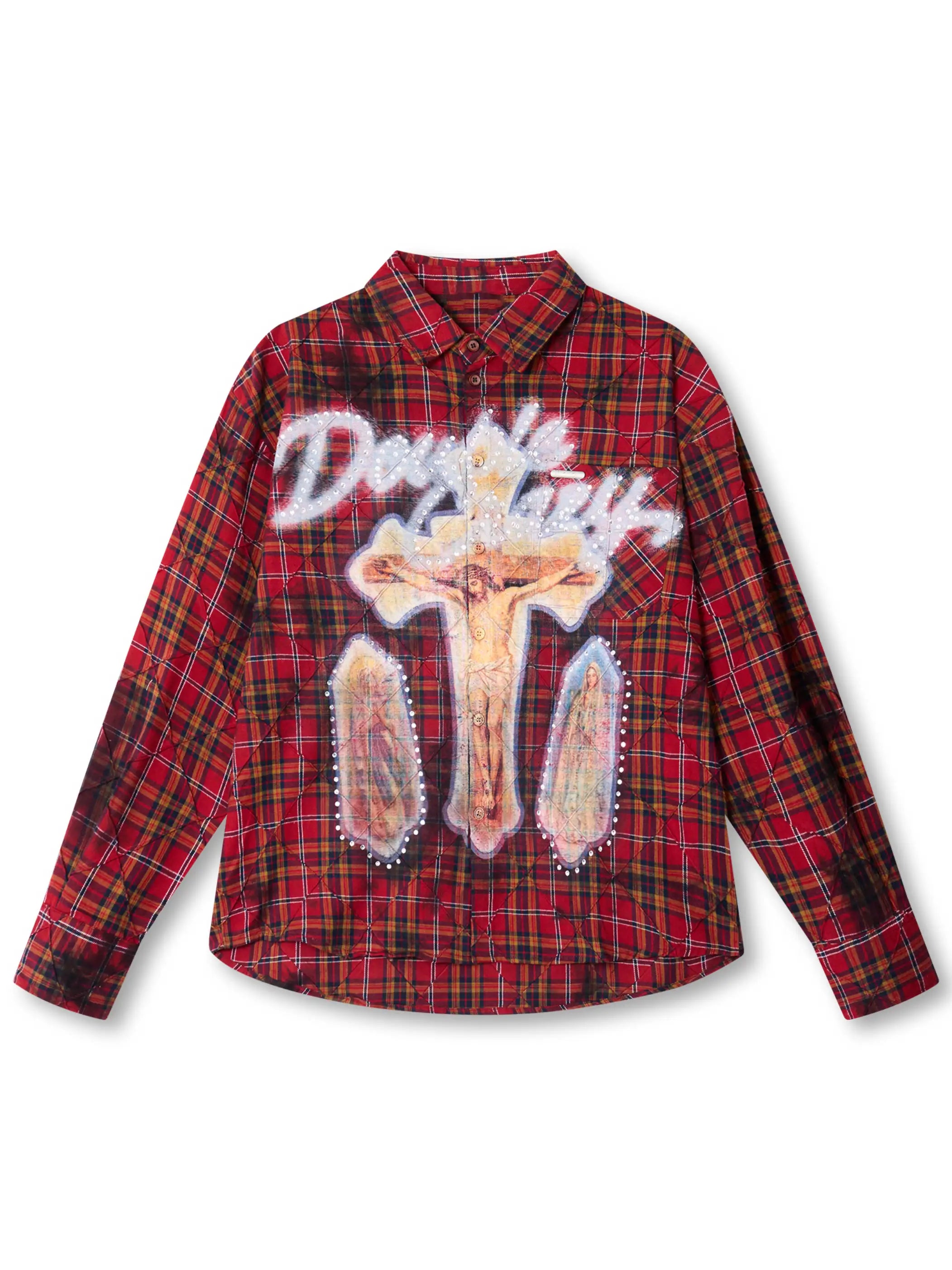DEAD FAITH Flannel Shirt-401