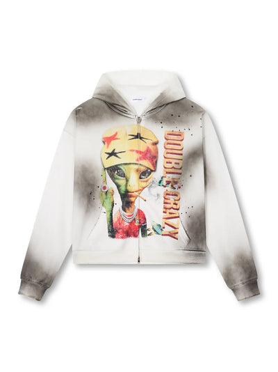 Sudadera con Capucha Alienígena Rebelde Espacial-319