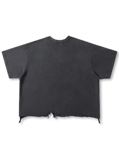 Jesus Skyline Rhinestone Boxy Tee-548