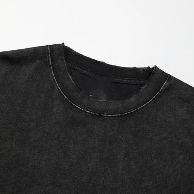 Sparkle Crowd Torn Hem Tee-616