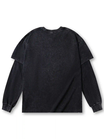 Camiseta con detalle de bala de labios rojos atrevidos-108