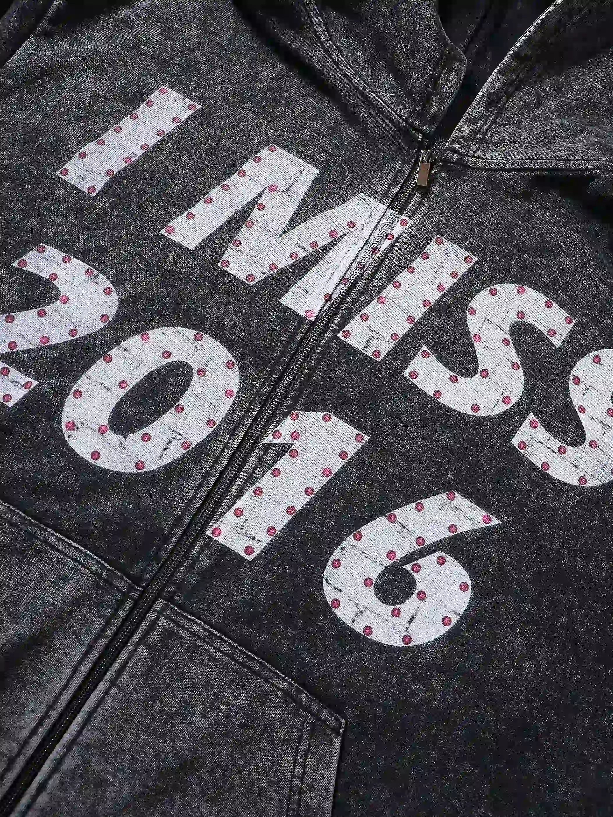 Nostalgic 2016 Zip-Up Hoodie - 103