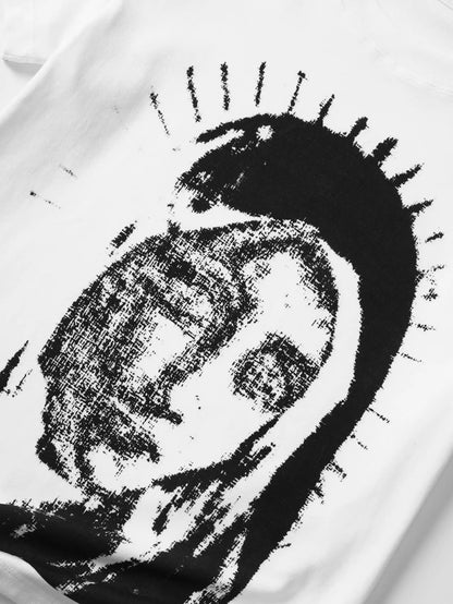Street Style Virgin Mary Baby Tee -140