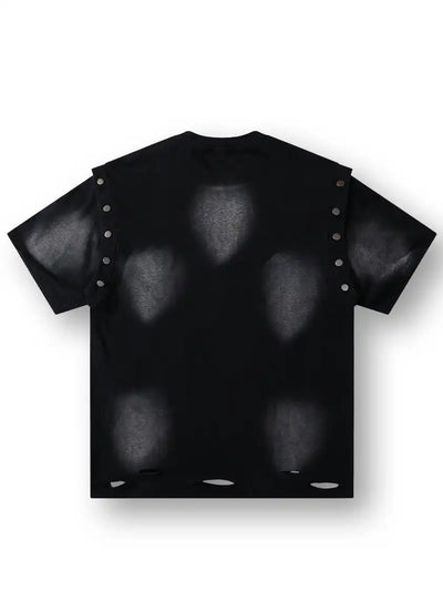 Number 7 Metal Ring T-shirt-S1009