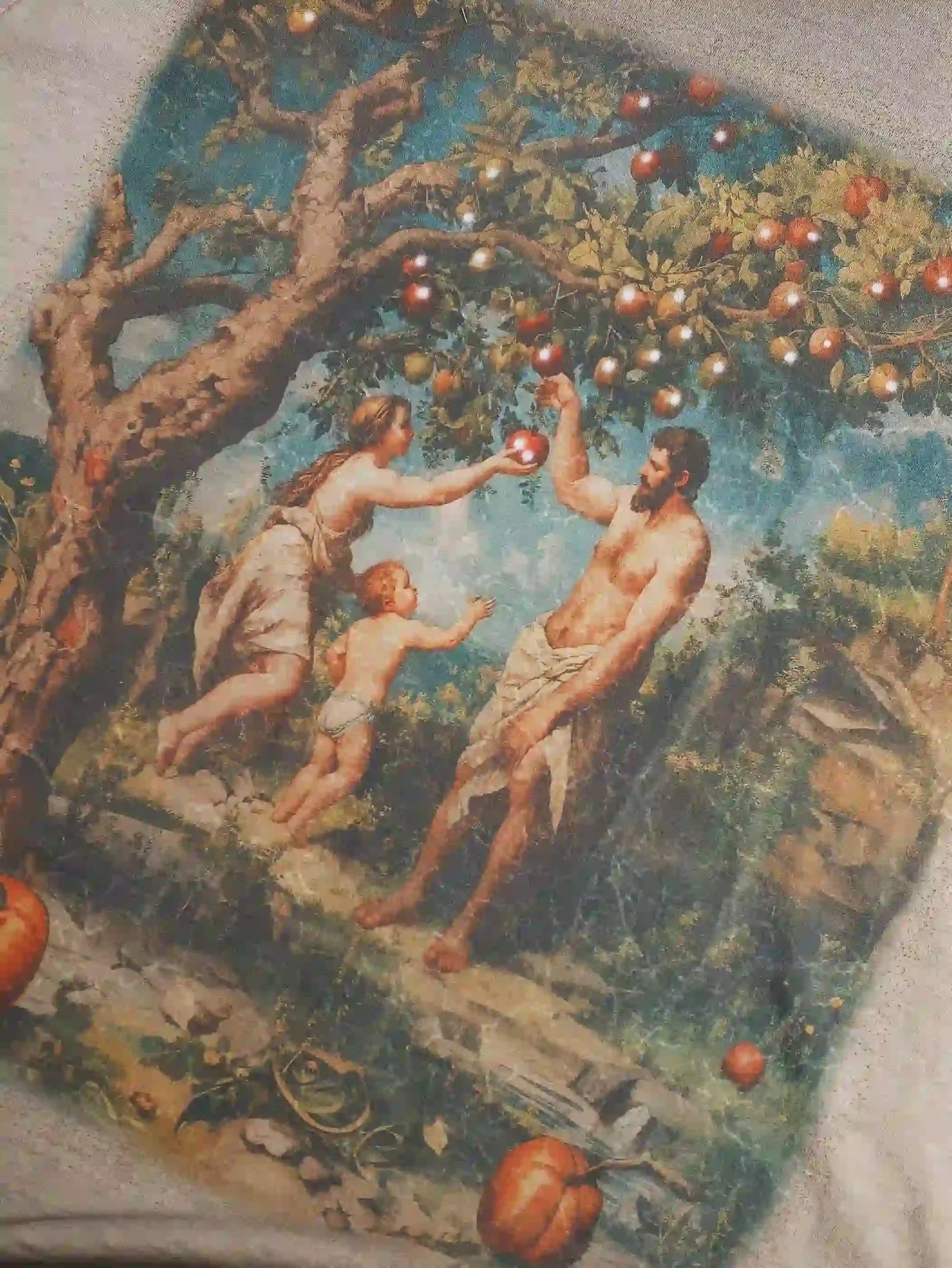 Fruit of Sin – Sacred Classic T-shirt-153-T