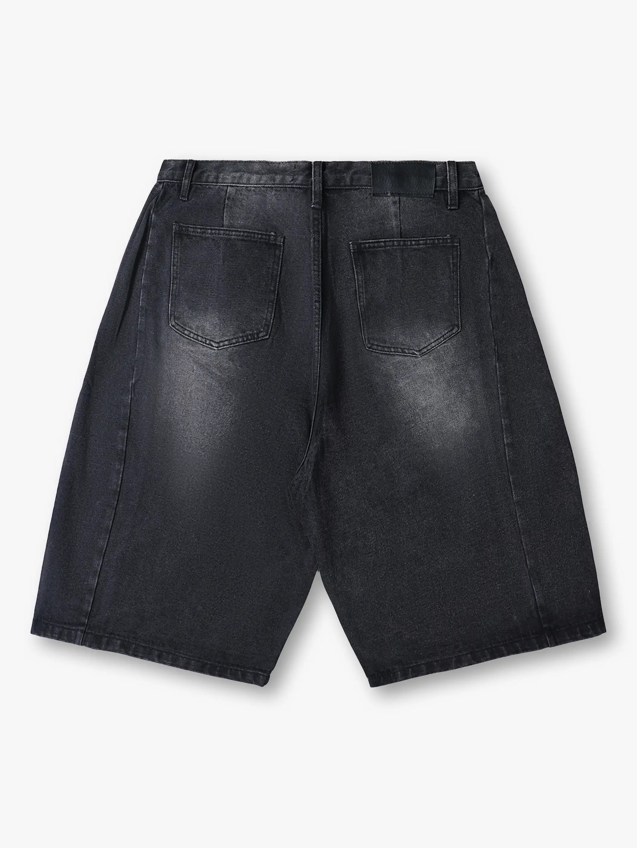 Sparkling Crystal Denim Shorts-197