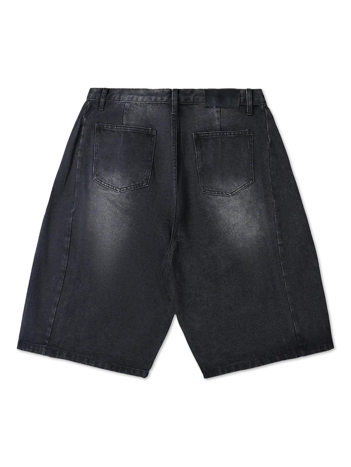 Pantalones cortos vaqueros de cristal brillante-197
