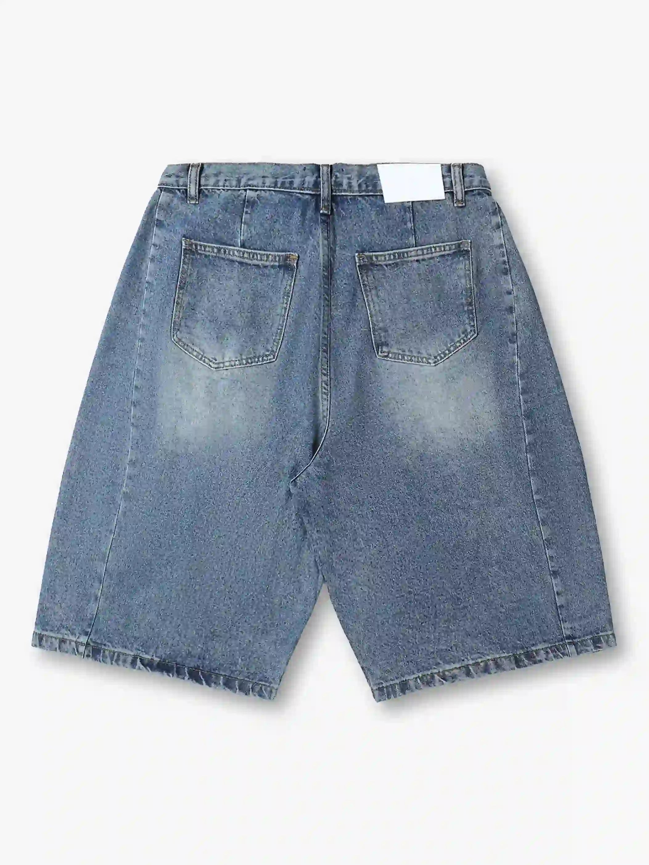 Pantalones cortos vaqueros de cristal brillante-197