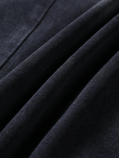 Sparkling Crystal Denim Shorts-197