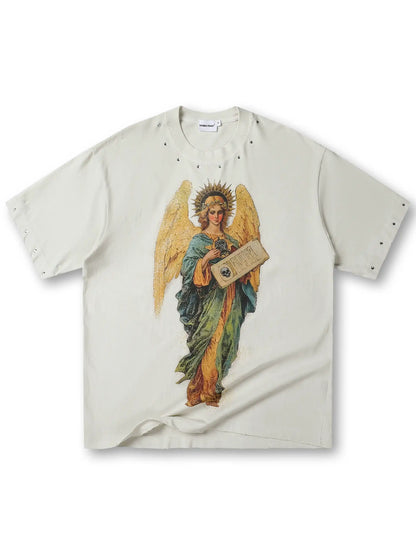 Revelation Angel Scroll T-shirt-169