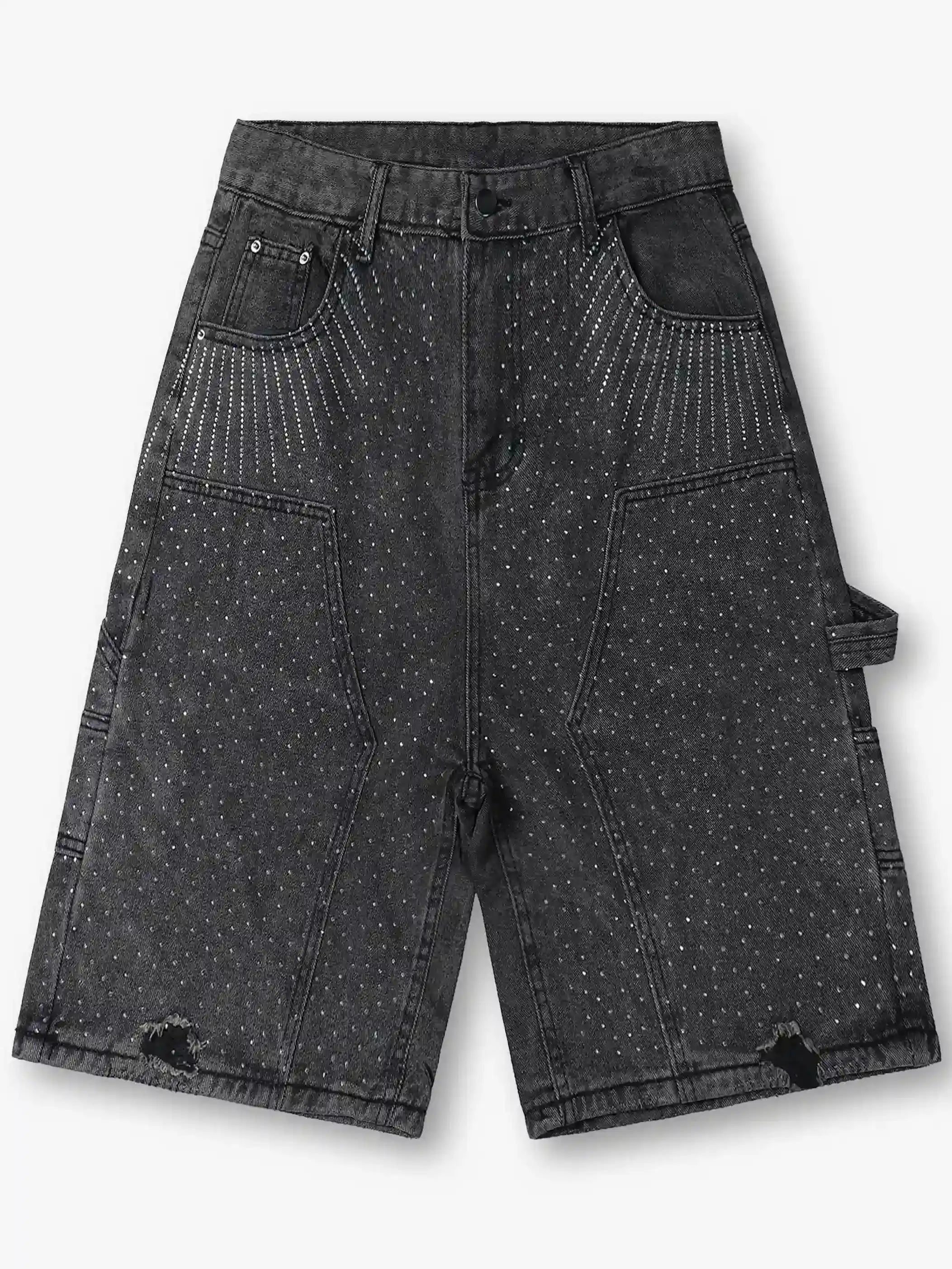 Radiant Stars Denim Shorts-S1034