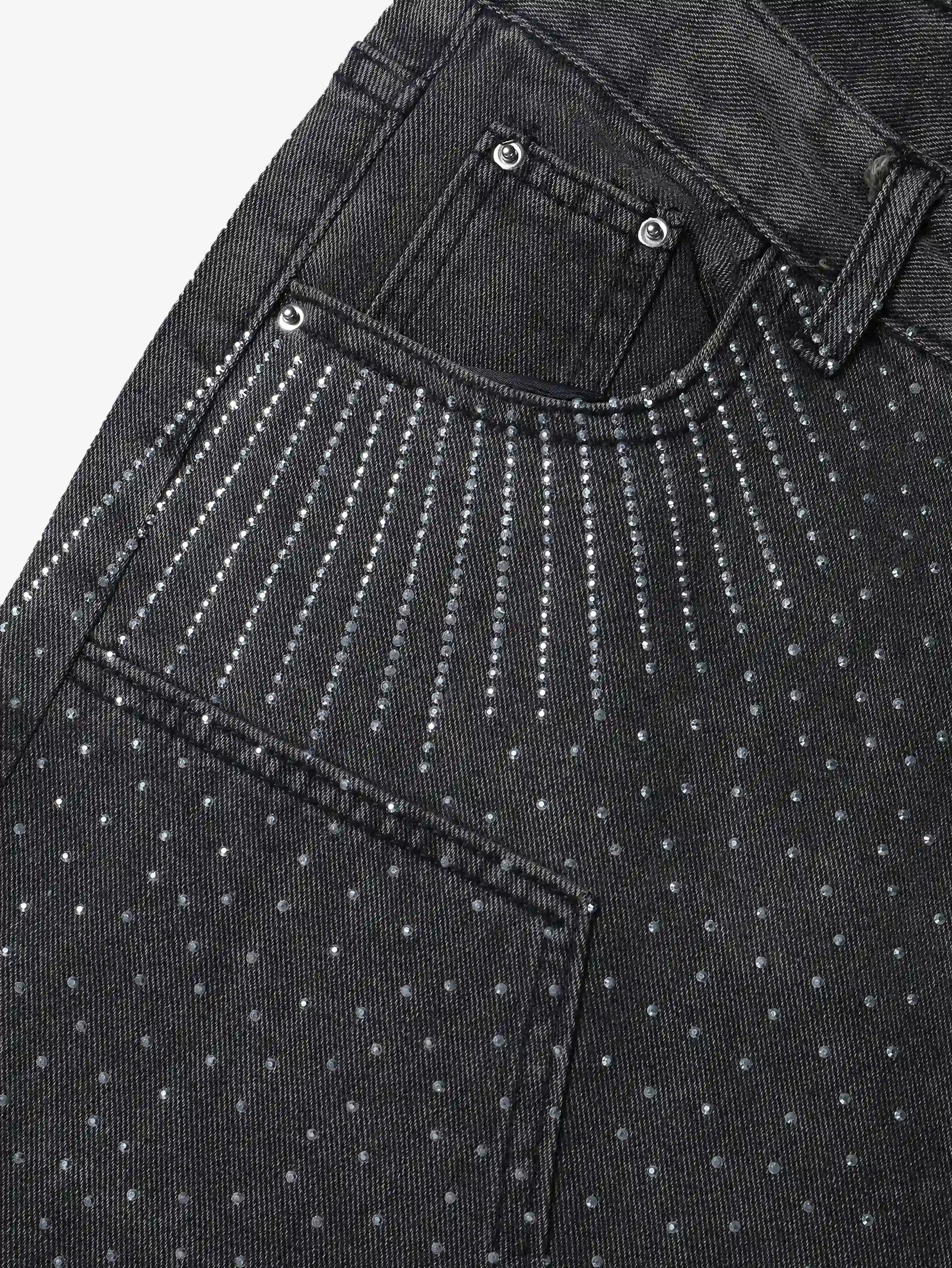 Radiant Stars Denim Shorts-S1034