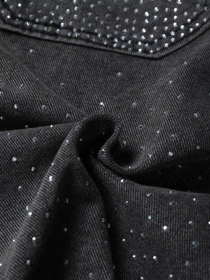 Radiant Stars Denim Shorts-S1034