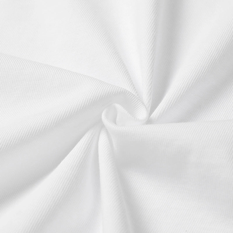 Edgy Bling Raw Cut Graphic Tee-483